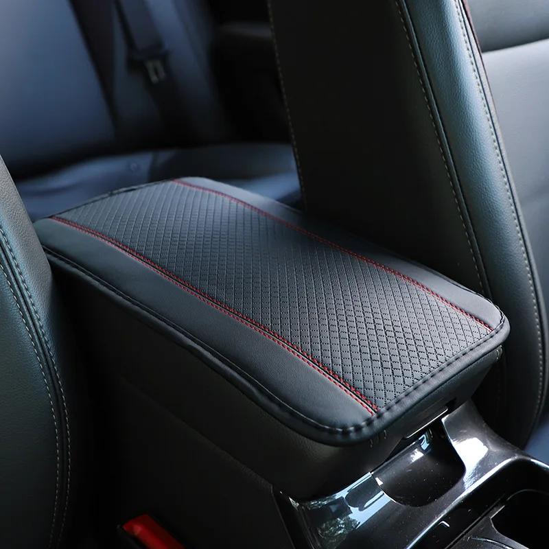 universal armrest box pad fiber leather for Honda HR-V Fit Accord Civic CR-V city jazz CRIDER